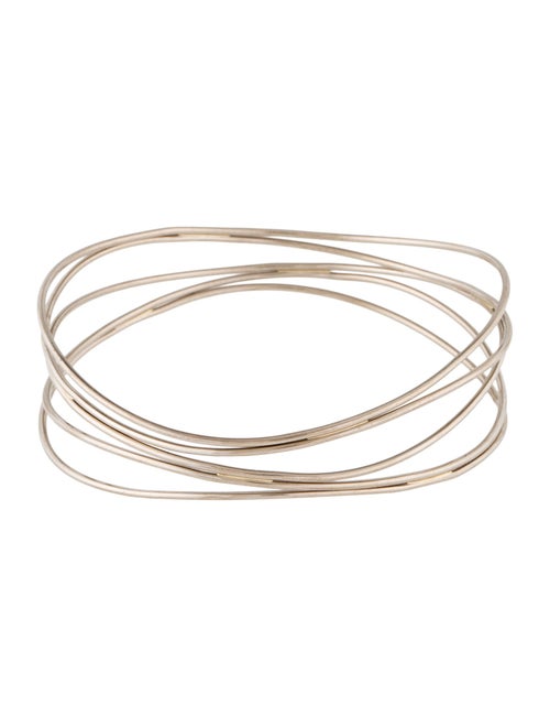 Tiffany & Co. 18K Wave Five-row Bangle