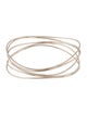 Tiffany & Co. 18K Wave Five-row Bangle