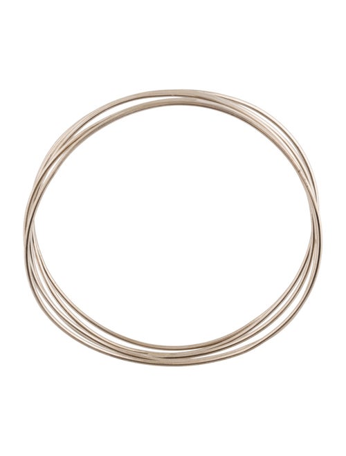 Tiffany & Co. 18K Wave Five-row Bangle