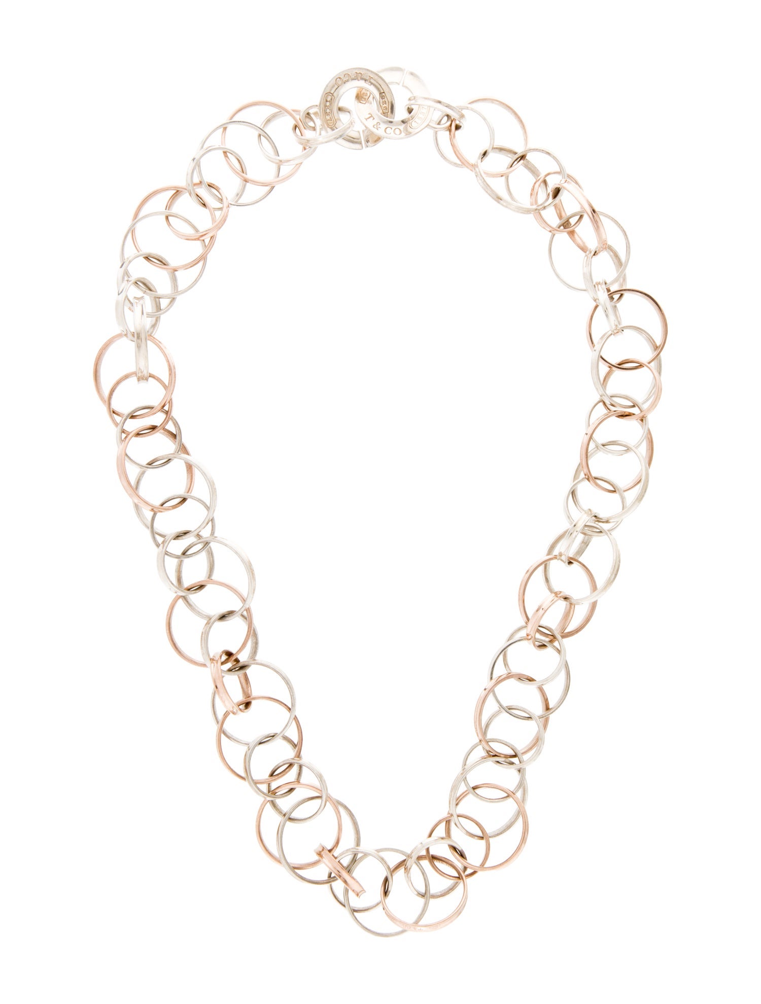 Tiffany & Co. Two-Tone 1837 Interlocking Circles Necklace