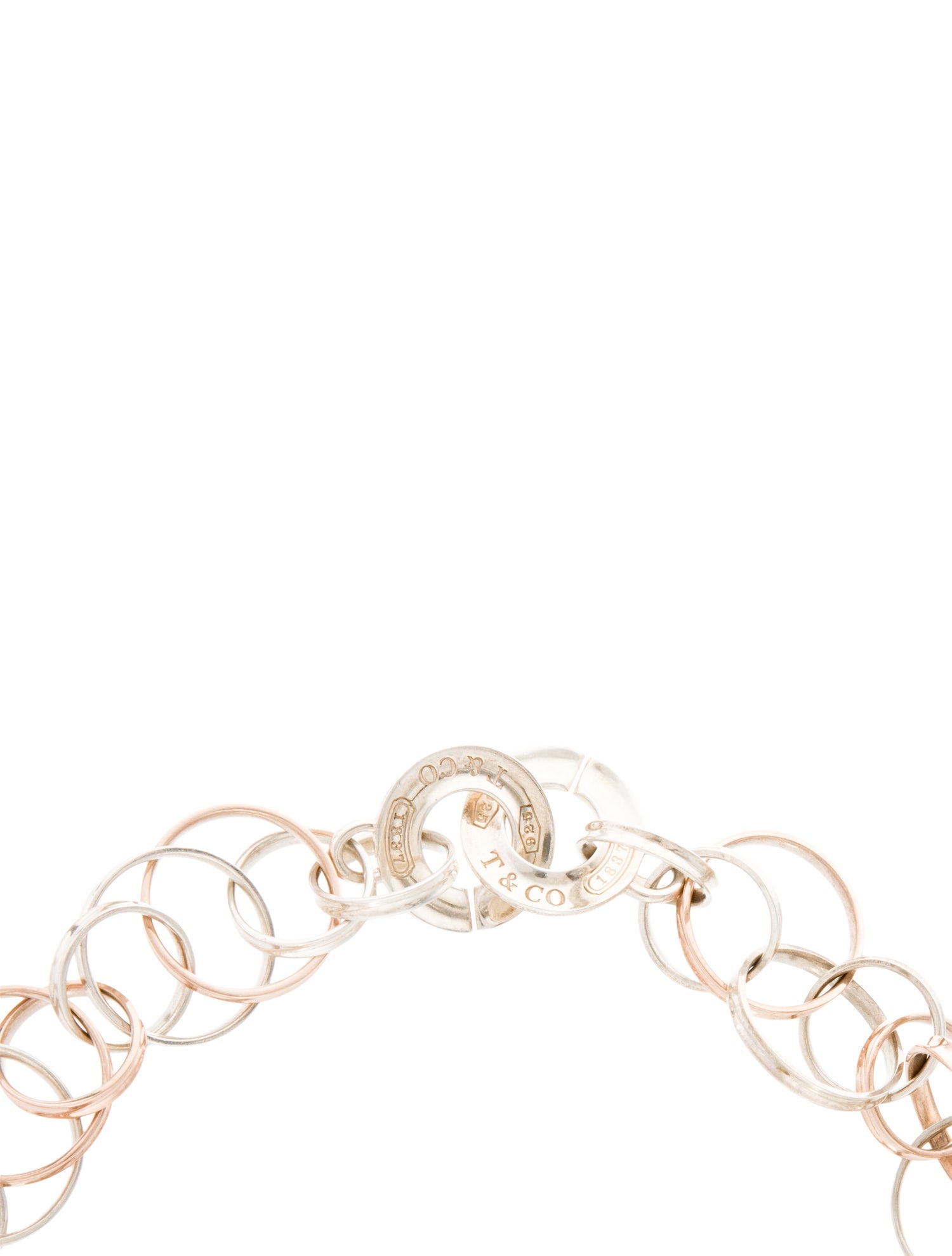 Tiffany & Co. Two-Tone 1837 Interlocking Circles Necklace