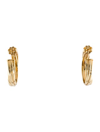 Tiffany & Co. 18K Paloma's Melody Small Hoop Earrings