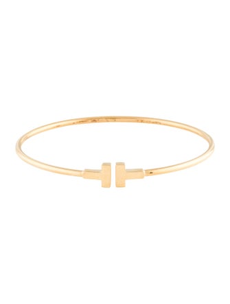 Tiffany & Co. 18K Narrow Wire Cuff Bracelet