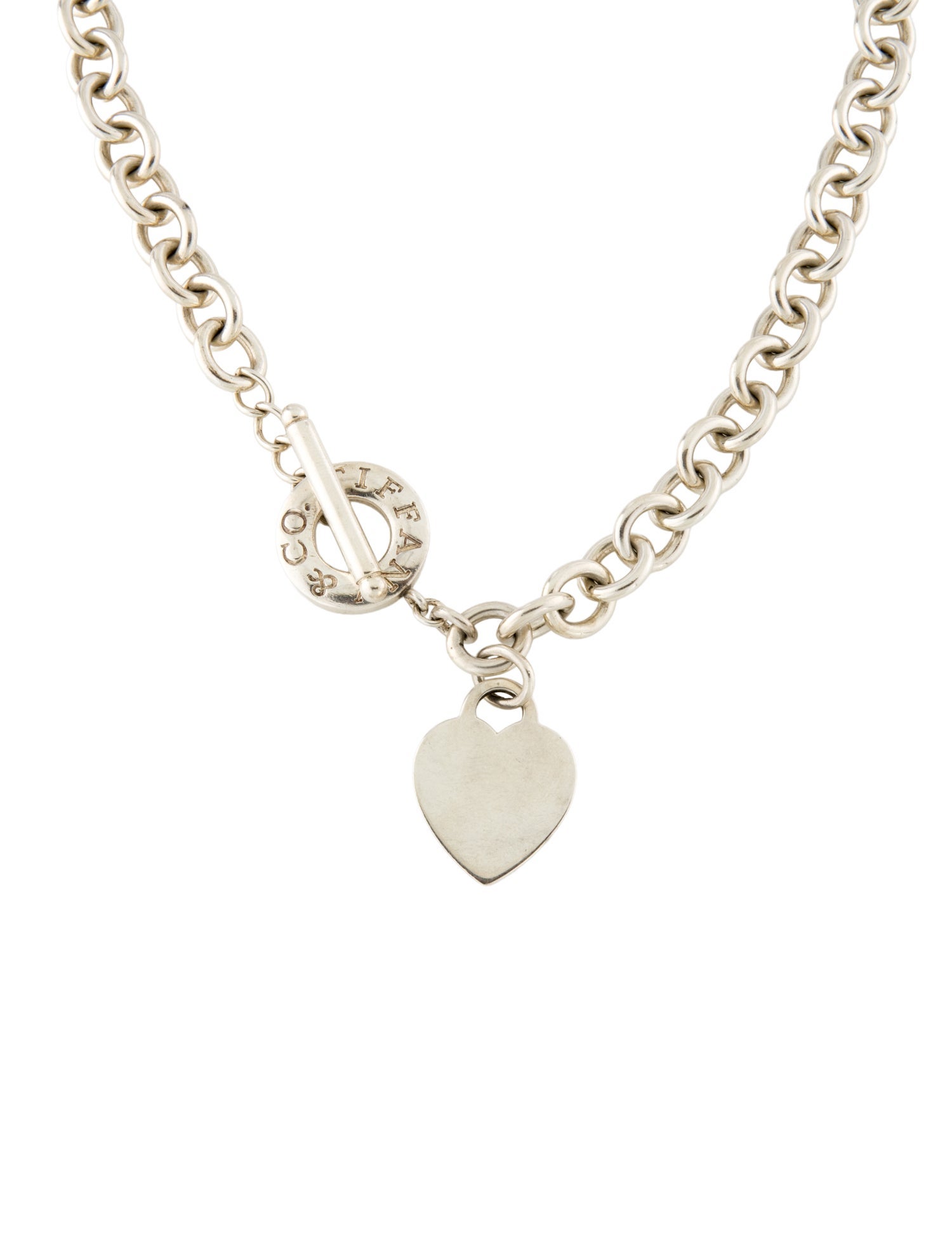 Tiffany & Co. Heart Tag Toggle Necklace