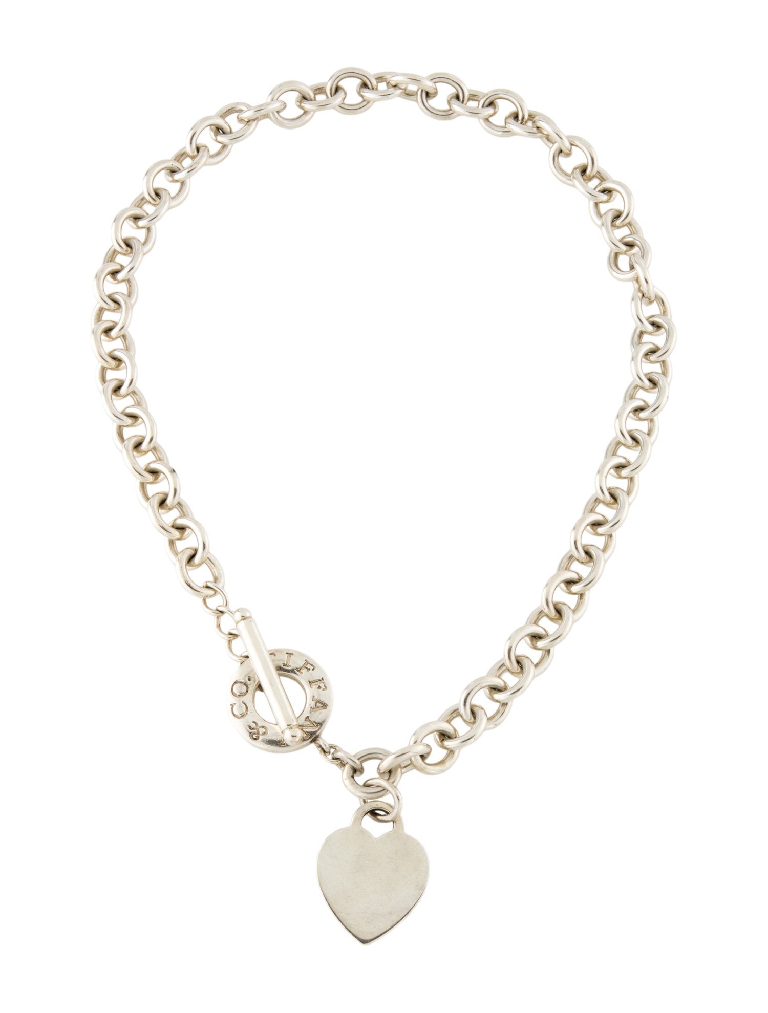 Tiffany & Co. Heart Tag Toggle Necklace