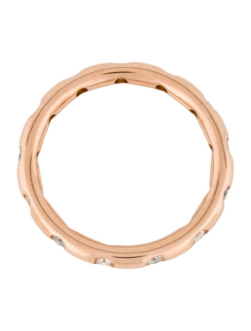 Tiffany & Co. 18K Diamond Stacking Band Ring