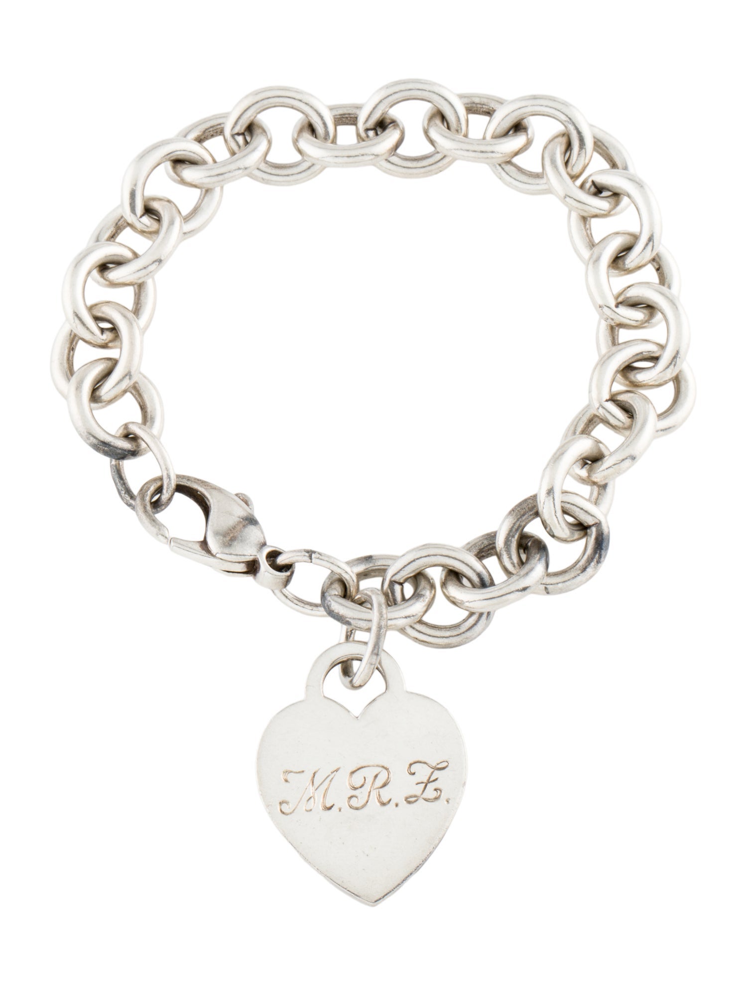 Tiffany & Co. Heart Tag Charm Bracelet