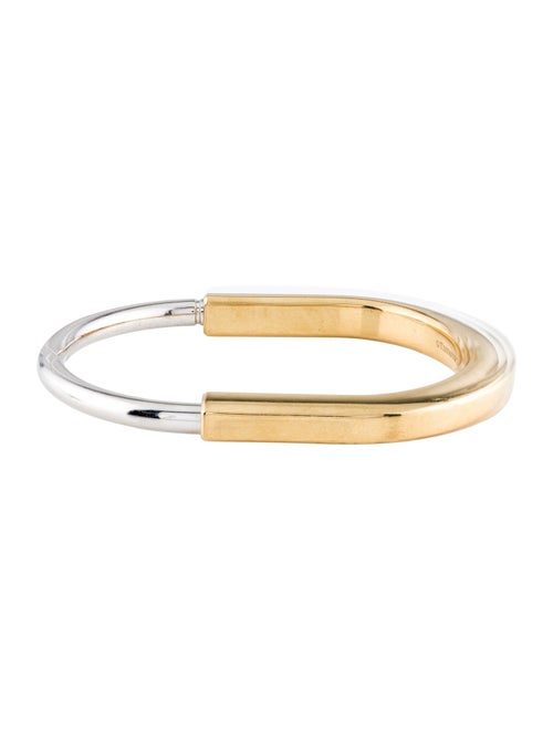 Tiffany & Co. 18K Two-Tone Lock Bangle