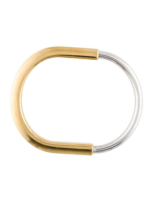 Tiffany & Co. 18K Two-Tone Lock Bangle