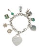 Tiffany & Co. Enamel Multi Charm Bracelet