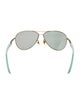Tiffany & Co. Aviator Tinted Sunglasses