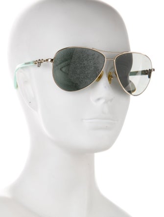 Tiffany & Co. Aviator Tinted Sunglasses