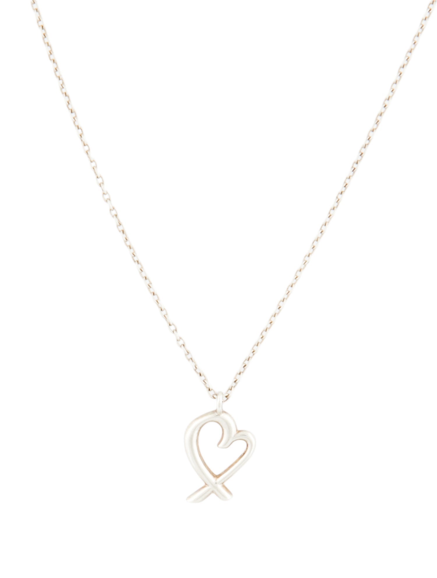 Tiffany & Co. Loving Heart Pendant Necklace