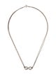 Tiffany & Co. Infinity Pendant Necklace