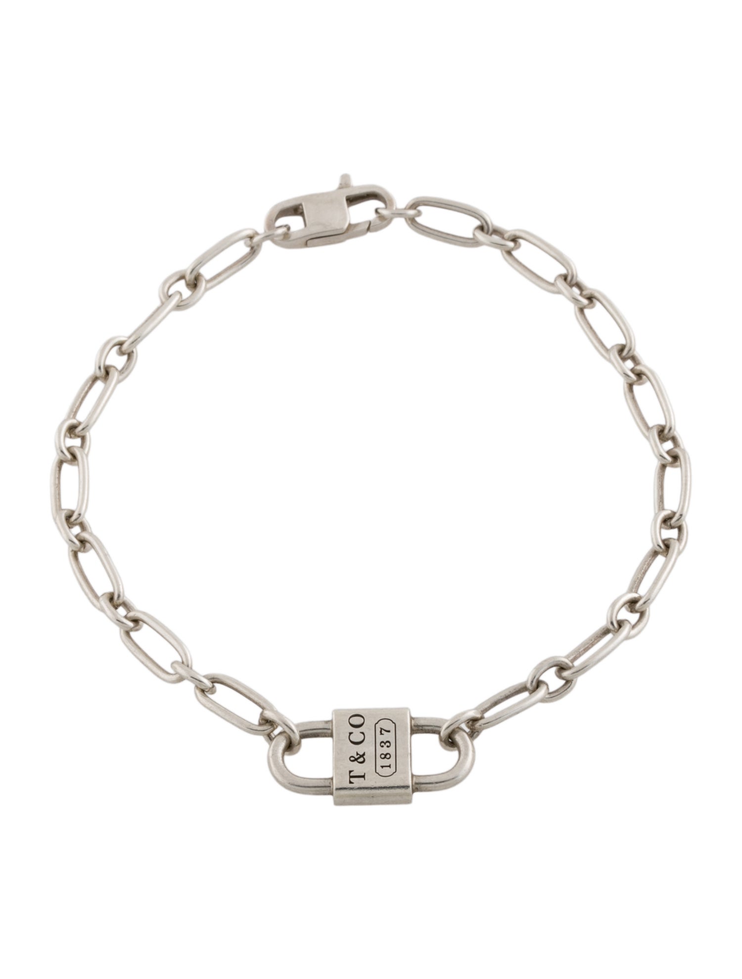 Tiffany & Co. Small Double Lock Bracelet