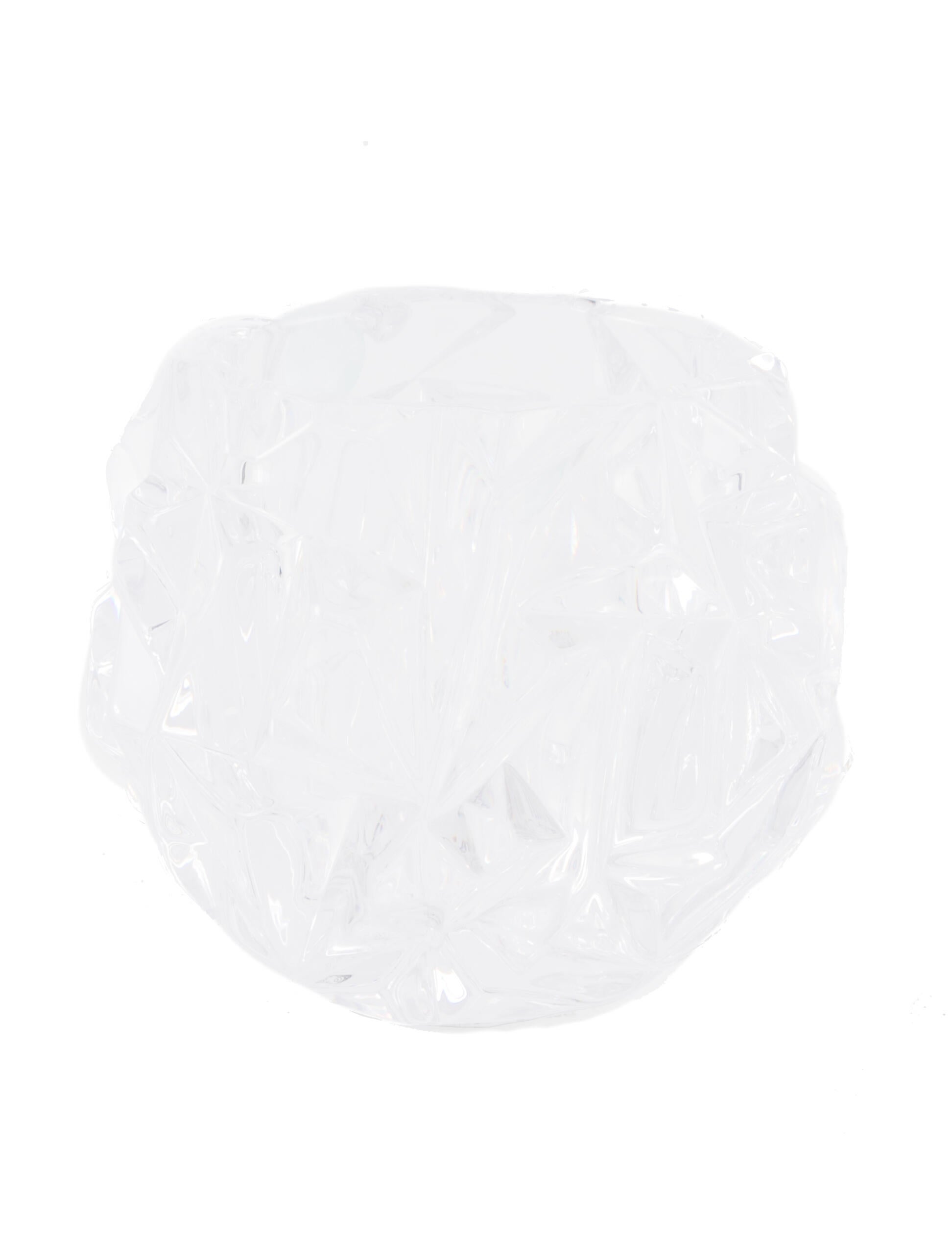 Tiffany & Co. Rock Cut Crystal Votive Candleholder