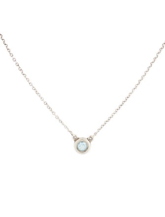 Tiffany & Co. Aquamarine Color by the Yard Pendant