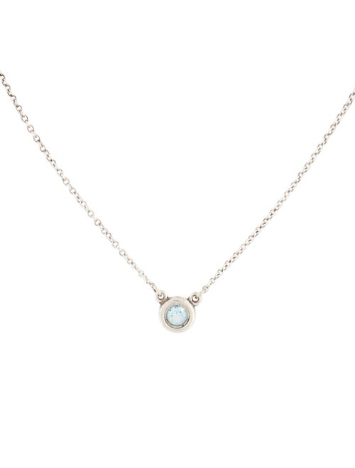 Tiffany & Co. Aquamarine Color by the Yard Pendant