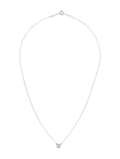 Tiffany & Co. Aquamarine Color by the Yard Pendant