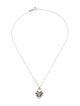 Tiffany & Co. Heart Lock Pendant Necklace