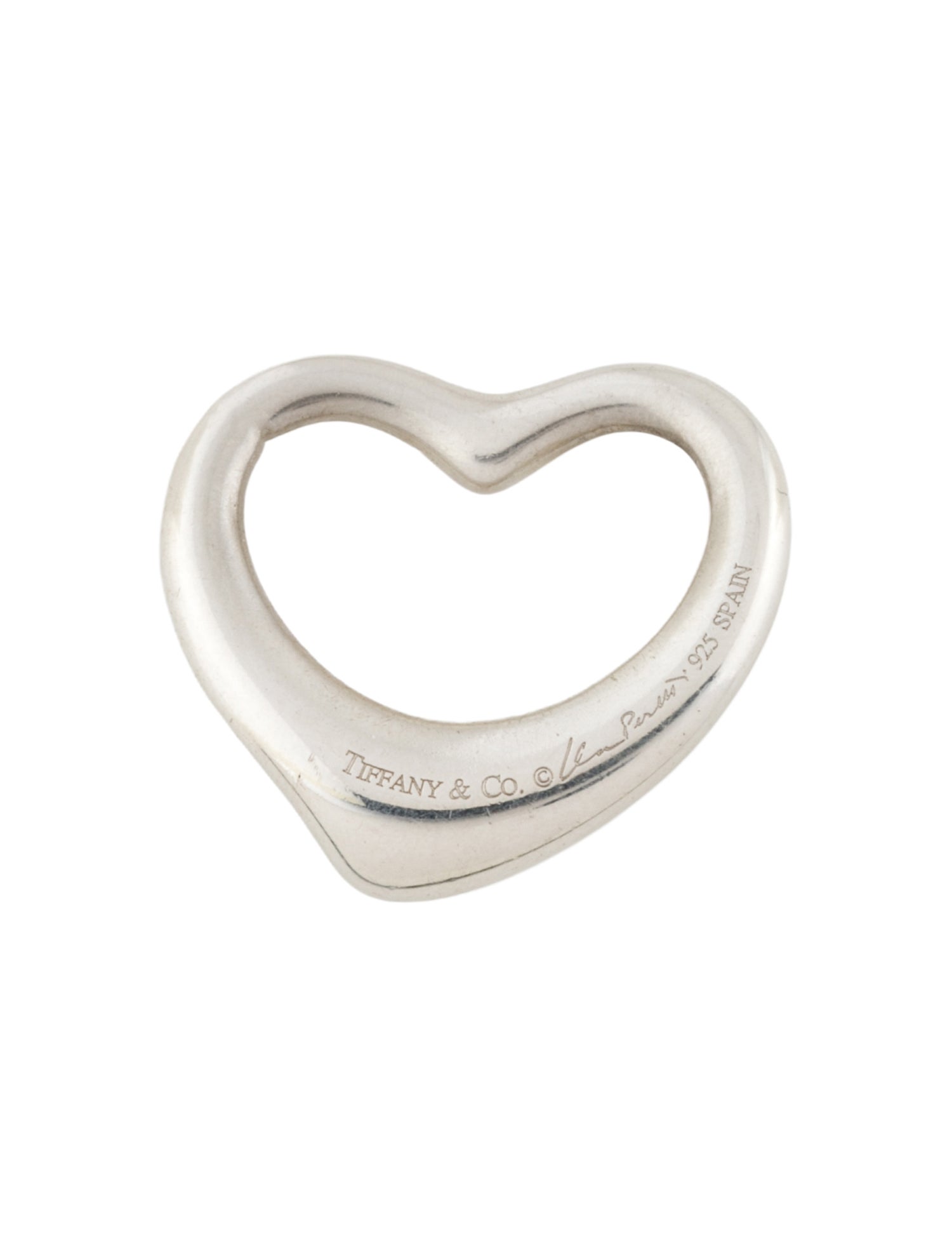 Tiffany & Co. Open Heart Pendant