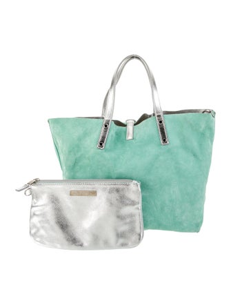 Tiffany & Co. Suede Top Handle Bag