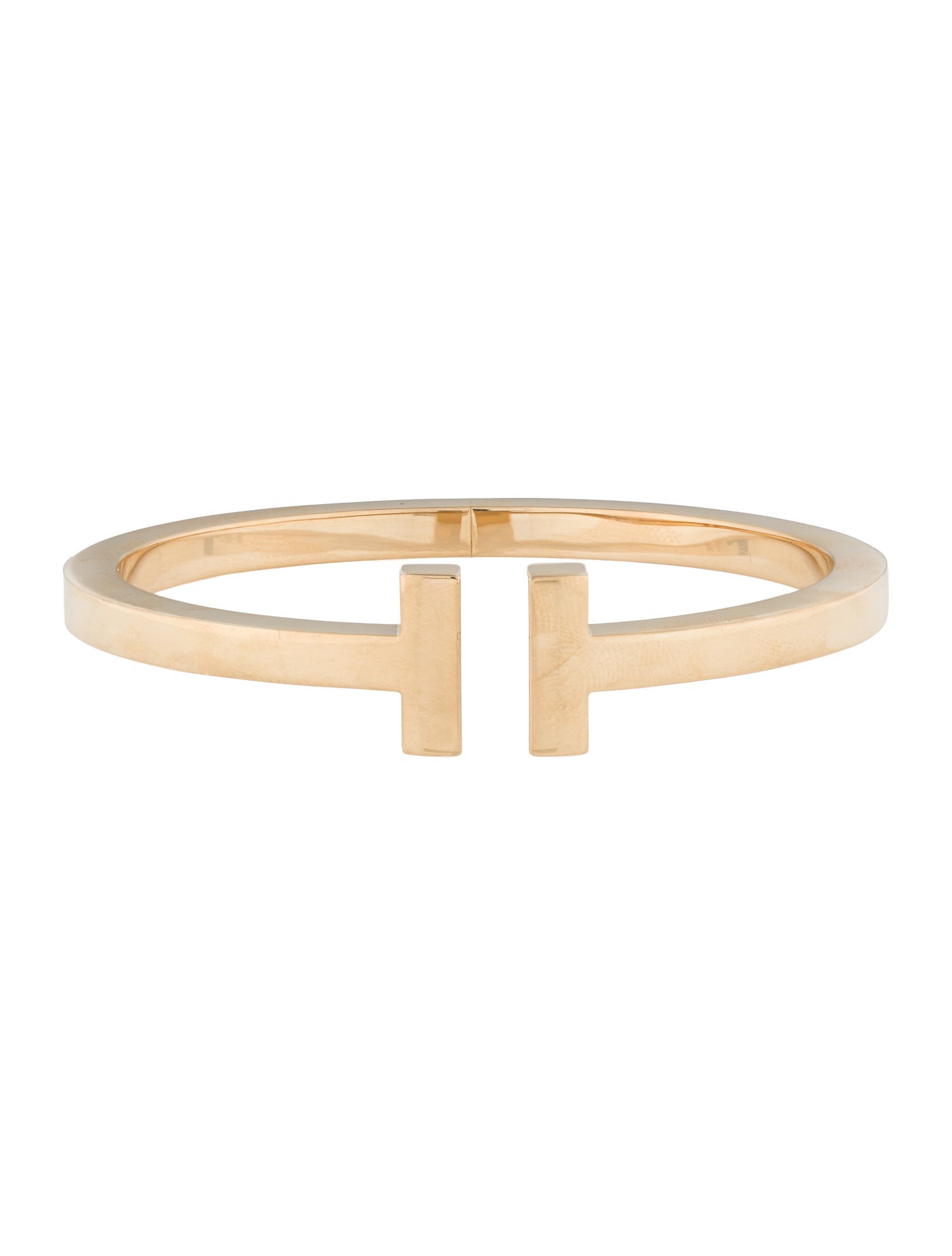 Tiffany & Co. 18K T Square Cuff Bracelet
