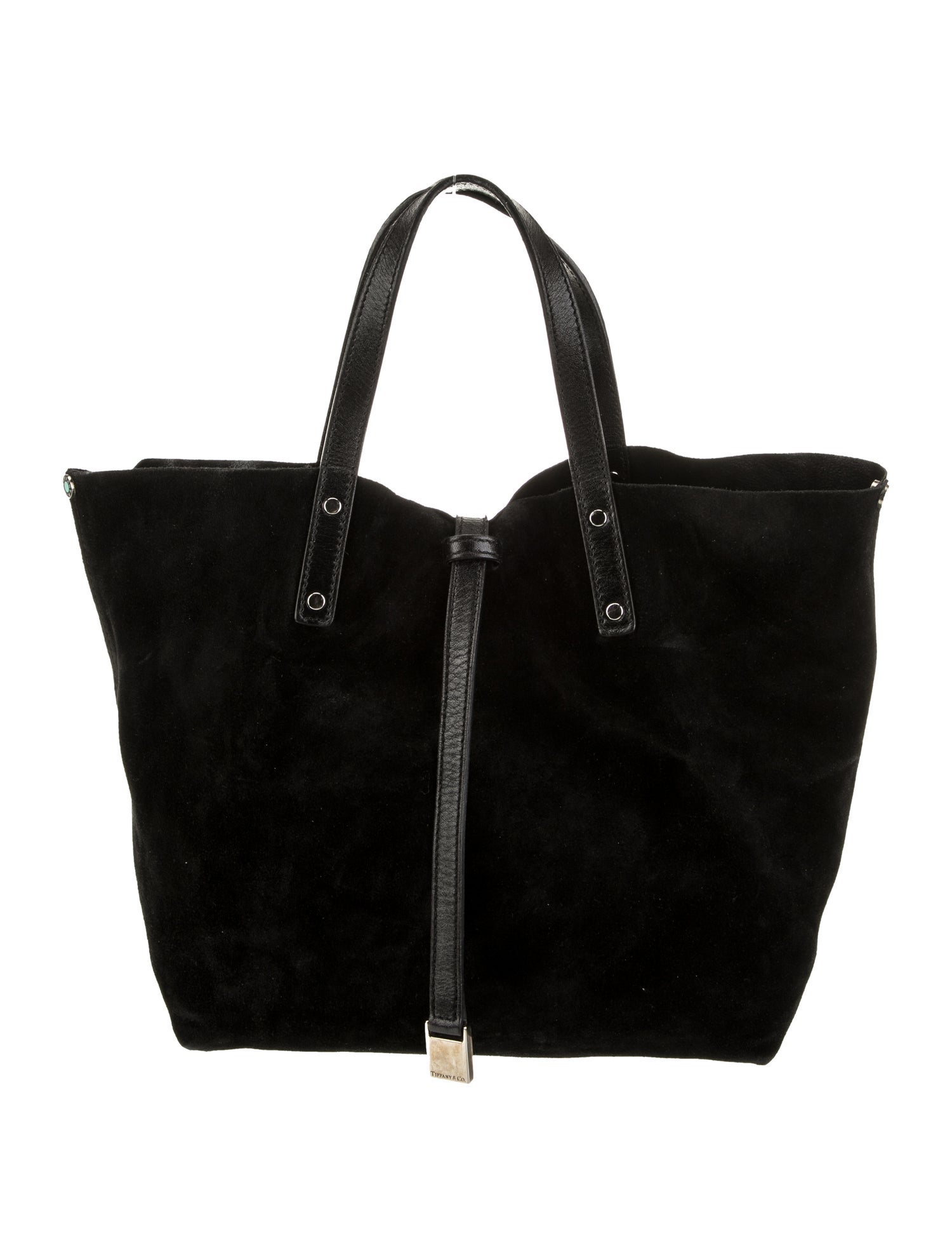Tiffany & Co. Suede Top Handle Bag