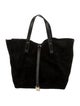 Tiffany & Co. Suede Top Handle Bag