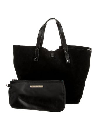 Tiffany & Co. Suede Top Handle Bag