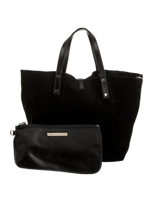 Tiffany & Co. Suede Top Handle Bag