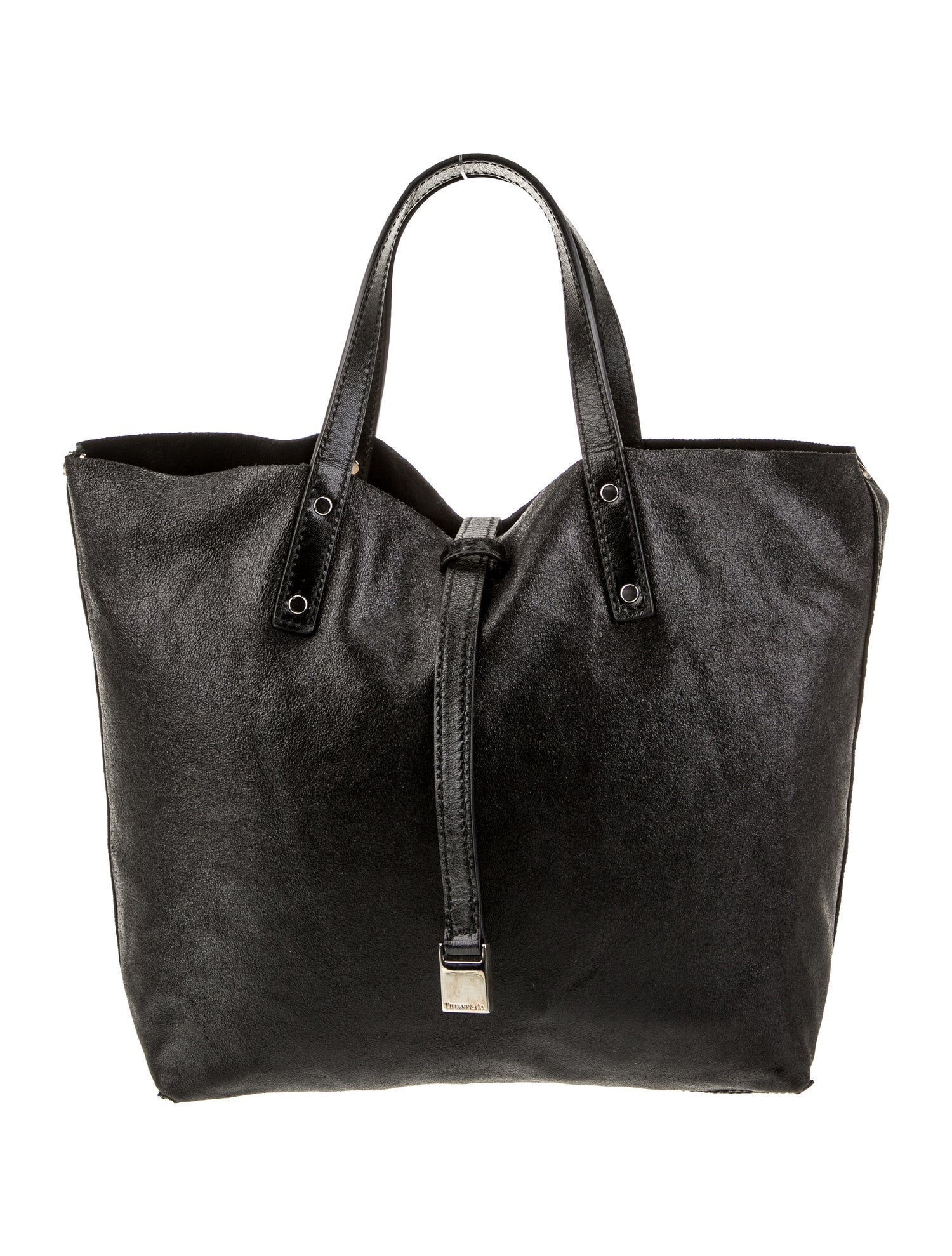 Tiffany & Co. Suede Top Handle Bag