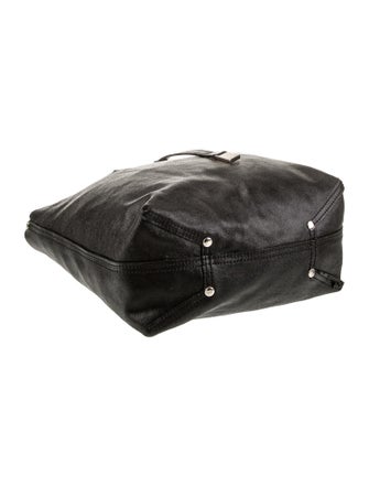 Tiffany & Co. Suede Top Handle Bag