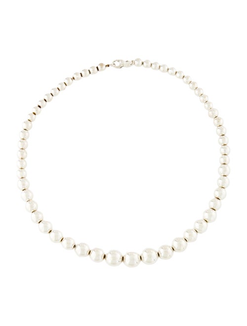 Tiffany & Co. Graduated Ball Necklace