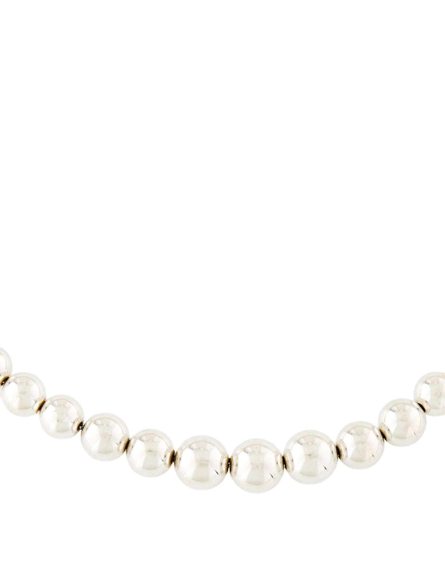 Tiffany & Co. Graduated Ball Necklace