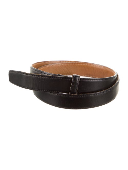 Tiffany & Co. Skinny Leather Belt
