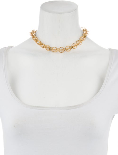 Tiffany & Co. 18K Schlumberger Circle Rope Necklace