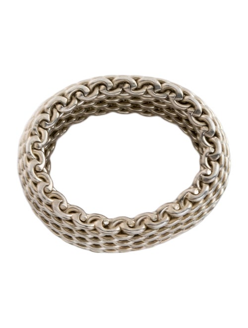 Tiffany & Co. Somerset Mesh Band Ring