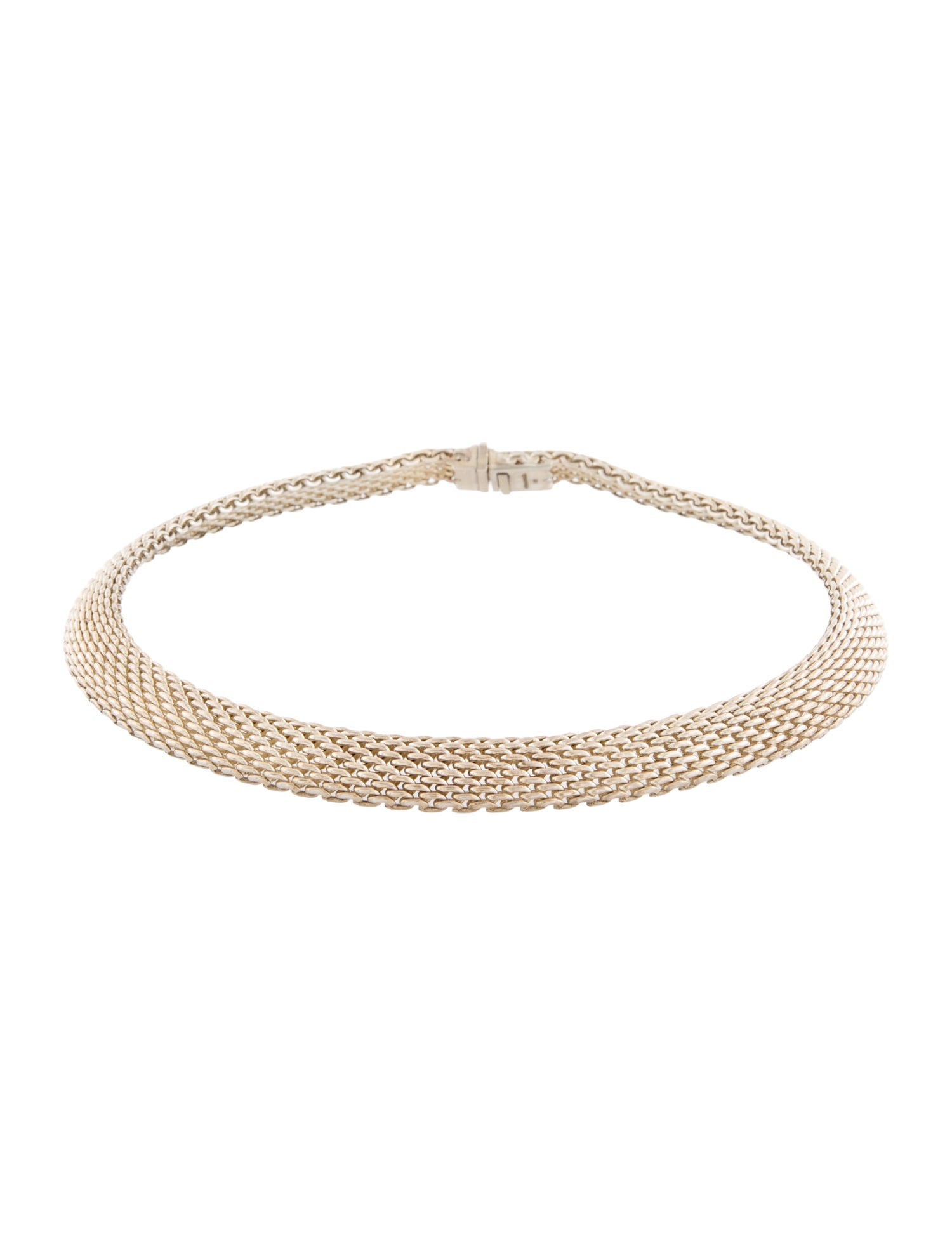 Tiffany & Co. Mesh Collar Necklace