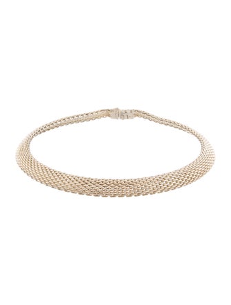 Tiffany & Co. Mesh Collar Necklace