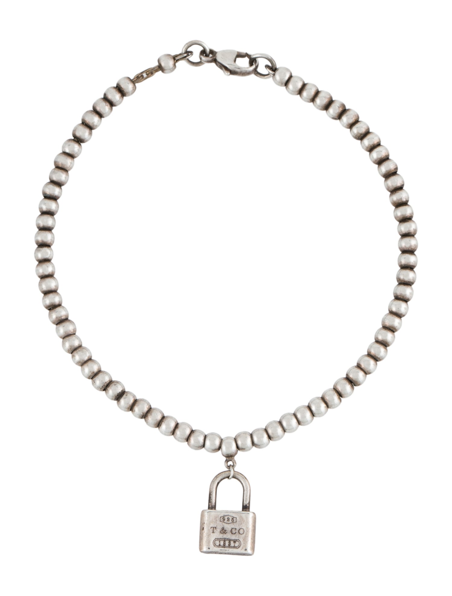 Tiffany & Co. Mini Lock Bead Bracelet