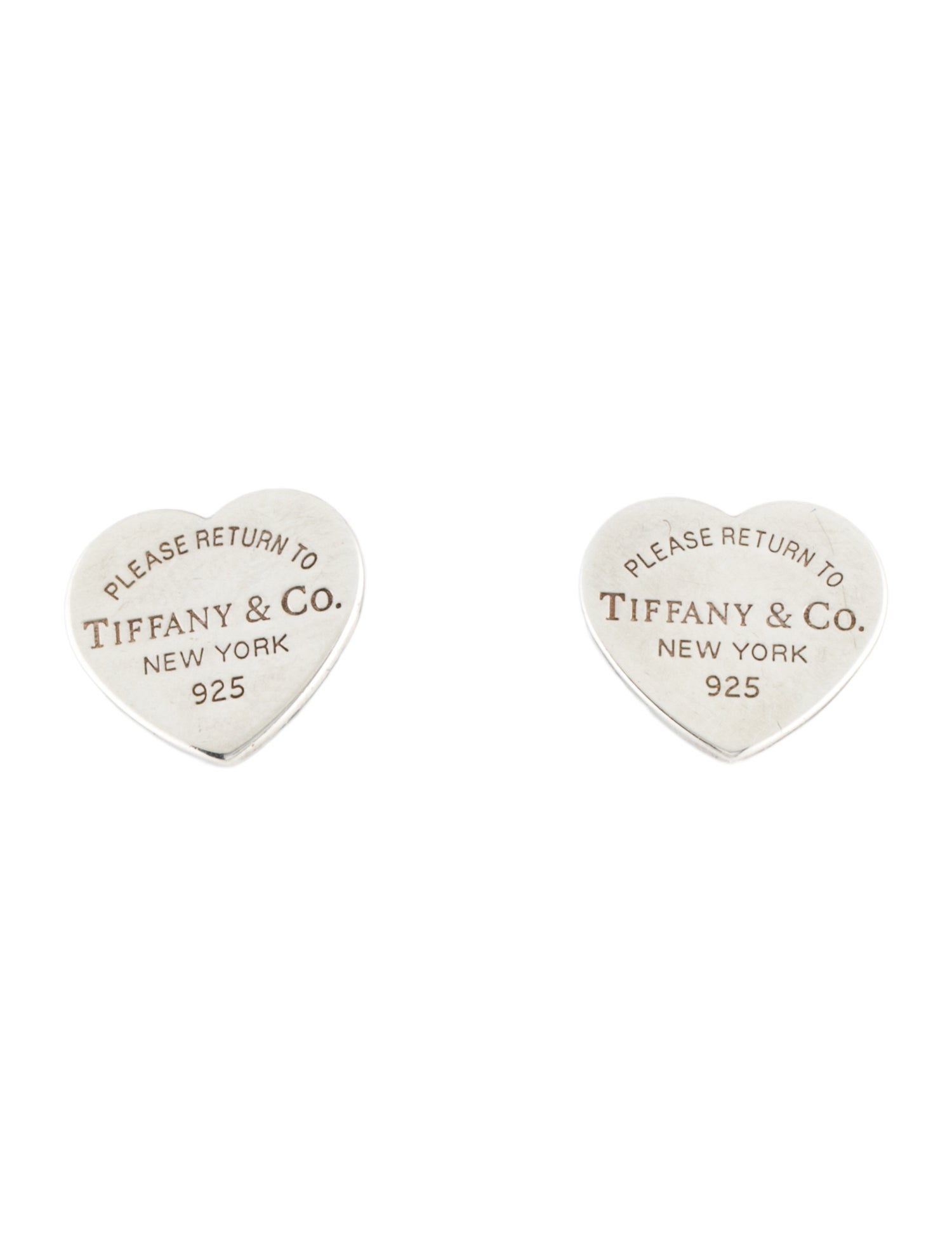 Tiffany & Co. Heart Tag Stud Earrings
