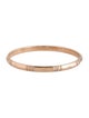 Tiffany & Co. 18K Atlas Diamond Hinged Bangle Bracelet