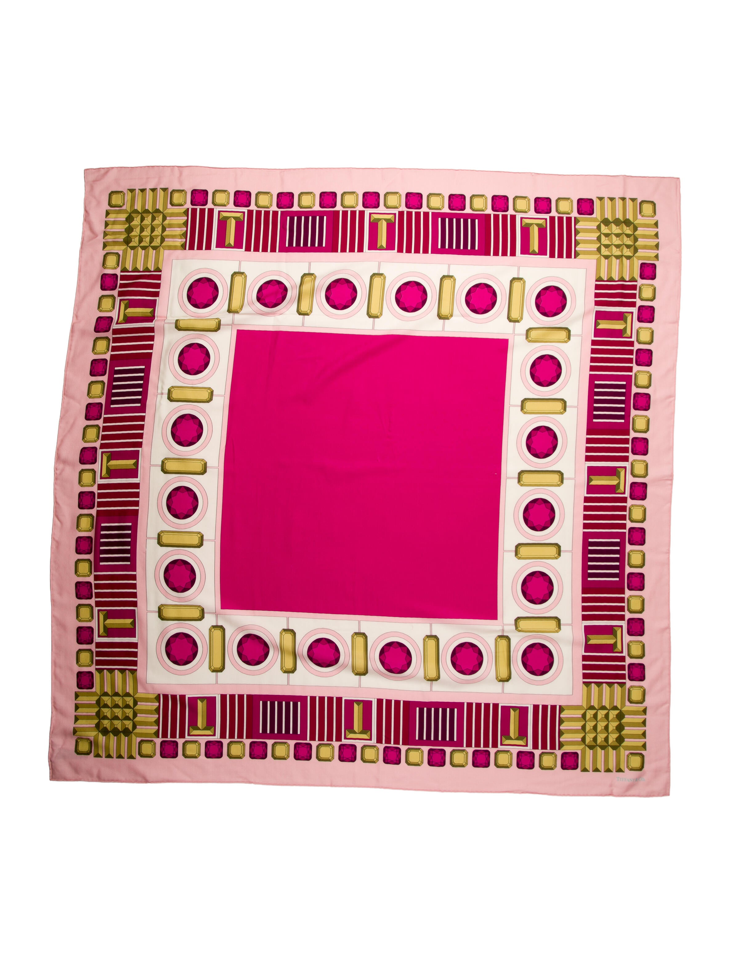 Tiffany & Co. Caparaçons Silk Scarf w/ Tags