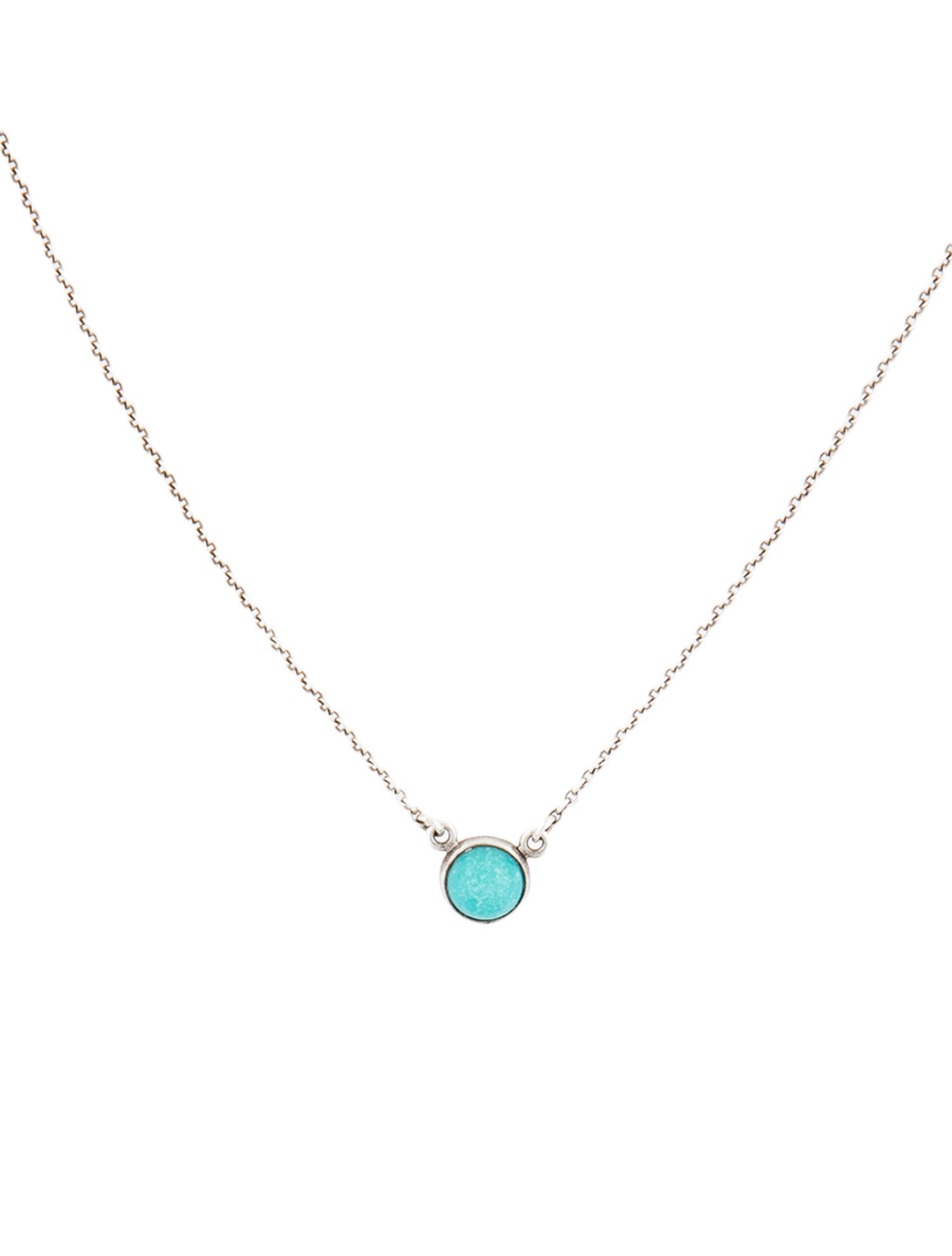 Tiffany & Co. Turquoise Color by the Yard Pendant Necklace