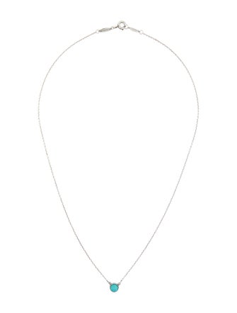 Tiffany & Co. Turquoise Color by the Yard Pendant Necklace