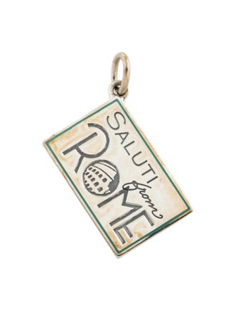 Tiffany & Co. 'Saluti from Rome' Postcard Charm