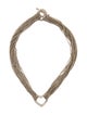 Tiffany & Co. Heart Multistrand Toggle Necklace