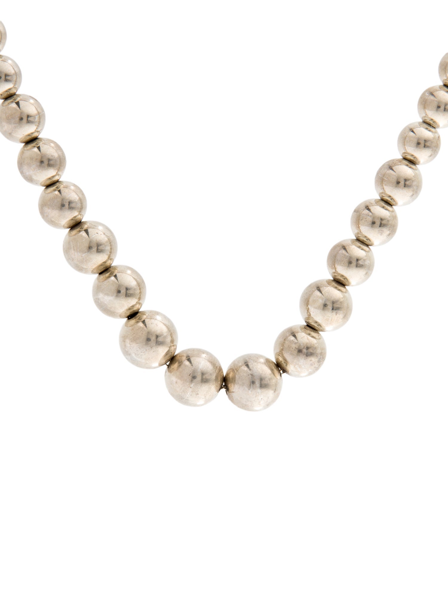 Tiffany & Co. Graduated Ball Necklace