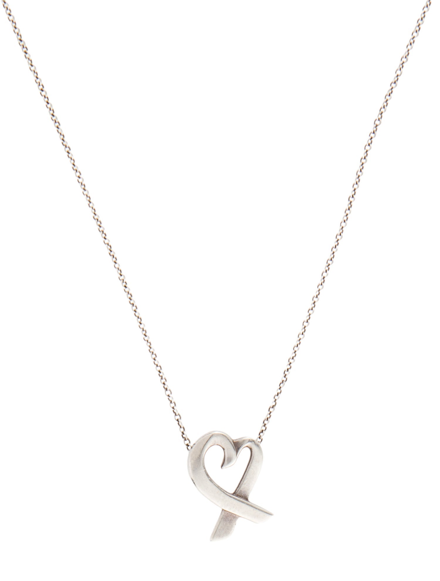 Tiffany & Co. Loving Heart Pendant Necklace